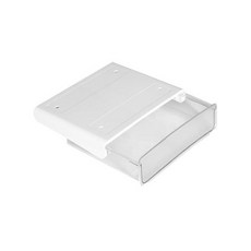 키밍 책상밑 부착식 언더서랍, 대형 화이트