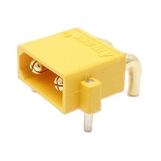 Amass XT30PW Male 커넥터 Right Angle 단품 드론 PCB 보드 90 도 수평 플러그, 1개