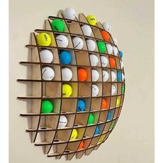 골프공진열대 78홀 기념볼 정리함 상품, I. 투명 골프공 박스 24칸