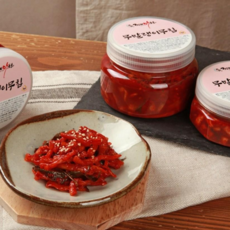 무말랭이 무침 밑반찬, 2개, 1kg