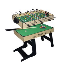 다기능게임테이블 미니당구아이스하키 축구탁구테이블, 1개, 2-in-1 4ft