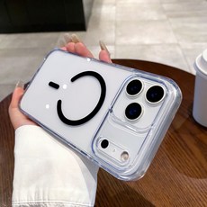 윰스모르 2배자력 아이폰 맥세이프 투명 범퍼 케이스