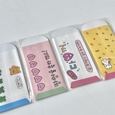 台灣出貨 畢業禮物 信封 賀卡 小卡 ins韓國可愛祝福語信封袋手賬幸運愿望實現卡通紙袋情書告白禮物, 1個, 健康和愛信封（白綠色5個）,只要一款