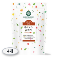 제임스티스푼 루이보스 오렌지 차, 2g, 30개입, 4개