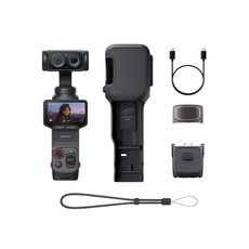 Insta360 攝影機穩定器組合, 黑色, 標準套裝(CINSABTA Luna01)