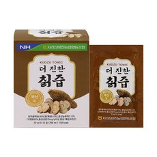 지리산 마천농협 더진한 칡즙 70ml 30포 자연에서 직접 채취한 백퍼 국산 칡 구황작물