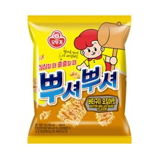 오뚜기 뿌셔뿌셔 버터구이오징어맛, 90g, 8개