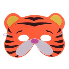 EVA 동물가면 호랑이가면 구연동화 연극 역할놀이, 단품, 1개
