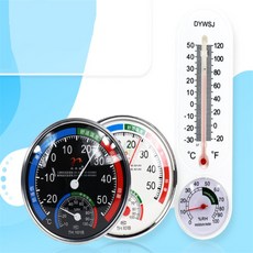 모든거샵 벽걸이 아날로그 온습도계 실내온습도계 습도측정 아날로그습도계 실내온도계, 거치용 원형 블랙, 블랙, 1개