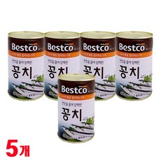 다봄마켓 베스트코 김치찌개/요리/캠핑/여행갈때~꽁치 캔통조림 400g, 5개, 5개
