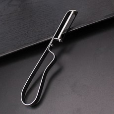 HUAN 喚 設計款線條不銹鋼削皮刀, 1個, 設計款不銹鋼削皮刀