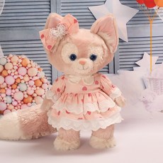 臺灣發貨-【13英寸S號玲娜貝兒衣服著替漢服連衣裙偵探娃衣狐狸玩偶換裝配飾