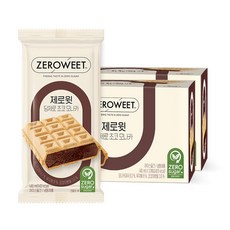 [본사직영] 펄세스 제로윗 당제로 아이스크림 초코 모나카, 6개, 140ml