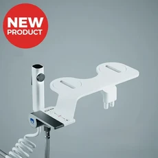 [캬오유] 기계식 판넬 비데 무전원 냉수전용 수동식 수동 비데기, 고객직접설치, PLT-001