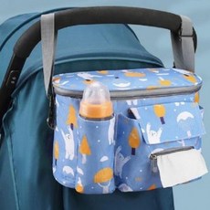 출산 수유 기저귀 육아 숄더백 아기침대 유모차 가방, 1개, 100g