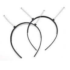 고정 스프링 머리띠 토퍼 만들기 DIY 재료 부자재 10개, 본상품