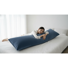 [커버만]스칸디네이처 대형 롱 바디필로우 110cm 150cm, 딥네이비