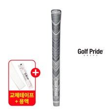 골프프라이드 MCC PLUS4 골프그립 손 부담을 줄인 설계 교체용품 증정, 1개, MCC PLUS4 그레이/블랙 스탠다드 MCCS-60R