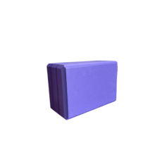 高密度50D瑜珈磚 薰衣紫 23x15x10CM 台灣製 輔助訓練, 1個, 50D-469-輕量款