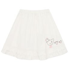래핑차일드 래핑차일드 가든 화이트 스커트 (85219-430-70)