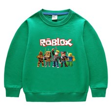 로블록스 맨투맨 티셔츠 가을 기모 주니어 어린이 캐릭터 긴팔 남아 겨울