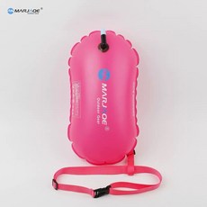 MARJAQE 單氣囊/雙氣囊游泳浮球 充氣助漂浮 救生浮標, 單氣囊（粉色）