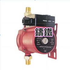 120W 熱水器專用穩壓馬達 增壓泵浦, 1個, 鑄鐵款 110v (含1尺管
