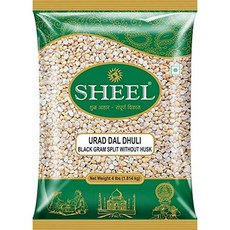 쉴 우라드 달 둘리 4 lbs Sheel Urad Dal Dhuli 4 lbs, 1개, 1.814kg