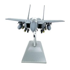 미국 전투기 F15E 1:100 비행기 미니어처 다이캐스트 모형 프라모델 피규어, 1개