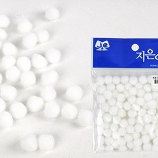 유아 만들기 폼폼이 12mm 흰색 유치원 어린이집, 1개