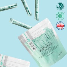 [네츄럴오가닉] 버블스틱 식기세척기 세제 전용 올인원 잔여세제 안심 비건 가루 세제 15g*30개입, 450g, 1개