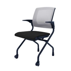 핀란디아 스카이 GT60 블랙 학생사무용 집중력 책상의자, 사륜형_그레이/블랙