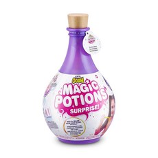 ZURU Oosh 서프라이즈 슬라임 물약 제조 실 놀이 키트 마법 같은 푹신 부드러운 만들기 만 4세 이상 아동용 8629D 247352, 퍼플