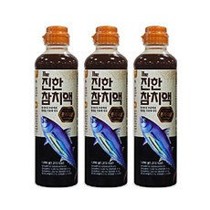 김하진의 참 맛있는 맛 The 진한 참치액, 590g, 3개