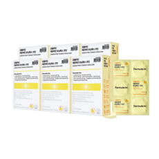 포뮬라인 레몬파인 토닝톡스 코인 글루타치온 엘시스테인 미백 광채 캔디, 6박스, 30정