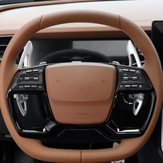 카스타 호환 토레스 핸들 튜닝 알루미늄 패들쉬프트 몰딩 용품, 실버 2P