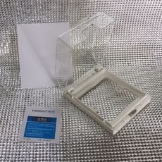 美尚86型插座防水罩 - 透明面板 浴室戶外防濺盒, 1個, 美尚開關 防水插座面板 透0