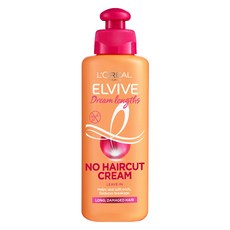 L'OREAL PARiS 巴黎萊雅 Elvive Dream Lengths角蛋白蓖麻油免沖洗護髮乳, 200ml, 1瓶