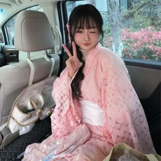기모노 유카타 일본 전통 코스프레 의상 37종 여성 잠옷 슬립 파티 가운, 1개, 21번