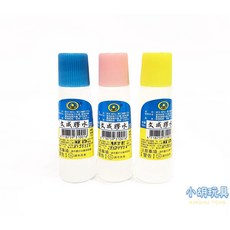 台灣製 文成膠水 50cc 兒童文具【小胡玩具(電子發票)】, 1瓶(隨機不挑色), 1個