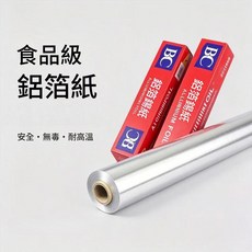 BC 食品級鋁箔紙, 10微米厚*30釐米寬 20米 支援定做 - 祝老闆恭喜發財, 1套