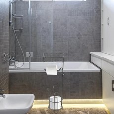 티슈 홀더 랩 스탠드 롤 페이퍼 보관 랙 주방 욕실 플라스틱 정리대 내구성, 1개, 기본