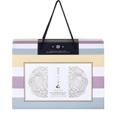 韓式傳統米果禮盒組 4種口味, 600g, 1盒