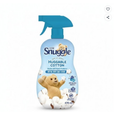 [스너글]스너글 허거블 코튼 더블 소프트 섬유탈취제 470ml x 2개