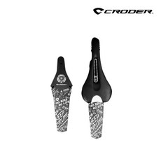 【CRODER】自行車坐墊擋泥板 土除 塗鴉風格 街頭風格 超輕量19克 公路車 單速車, 1個