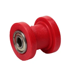 오토바이 8/10mm 드라이브 체인 롤러 풀리 휠 슬라이더 텐셔너 가이드 Enduro Motocross Pit Dirt Bike ATV, 05 Red 8mm