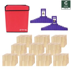 가베가족 큰솔스토밍 원목 도미노 1032pcs+보관함 KS0105 유아 감각 발달, 본상품선택, 1개