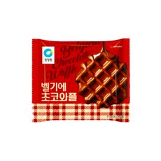 [얌얌마켓] 청정원 벨기에 초코 와플 (아이스박스 포함), 1개, 45g