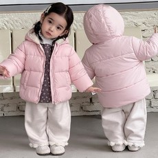 몽실이 퍼안감 패딩 후드점퍼