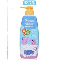Probo 佩佩豬洗髮沐浴二合一, 1個, 佩佩黃(泡泡2合一)